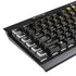 DC Comics Black Adam Lightning Bolt K95 RGB PLATINUM Mechanical Gaming Keyboard Skin