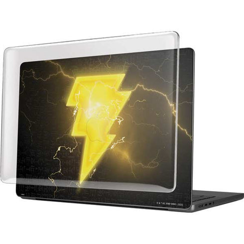 DC Comics Black Adam Lightning Bolt MacBook Pro 14in (2021-24) Case plus Skin