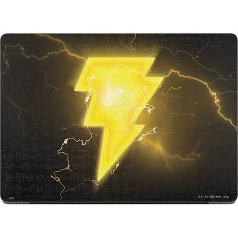 DC Comics Black Adam Lightning Bolt Apple MacBook Pro 14-inch Skin
