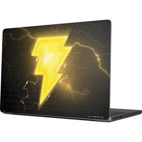 DC Comics Black Adam Lightning Bolt Apple MacBook Pro 14-inch Skin