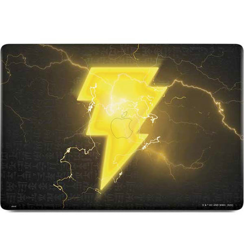 DC Comics Black Adam Lightning Bolt MacBook Skins