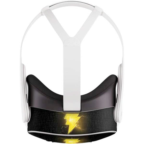 DC Comics Black Adam Lightning Bolt Meta Quest 3S Skin
