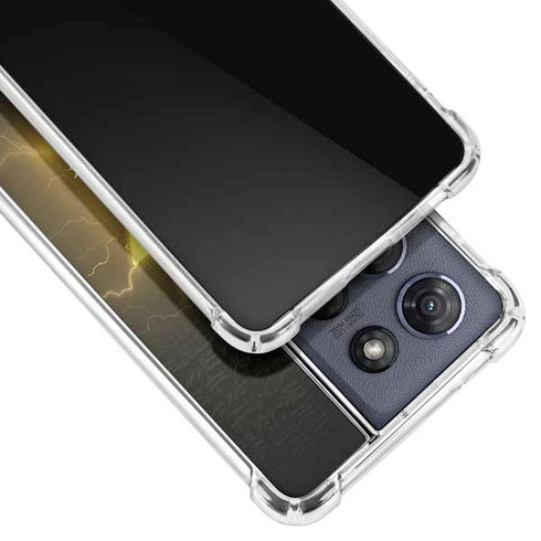 DC Comics Black Adam Lightning Bolt Moto G 5G (2025) Clear Case