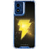 DC Comics Black Adam Lightning Bolt Moto G 5G (2024) Clear Case