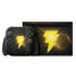 DC Comics Black Adam Lightning Bolt Nintendo Switch 2 (2025) with Joy-Con Skin