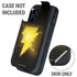DC Comics Black Adam Lightning Bolt Otterbox Defender iPhone Skin