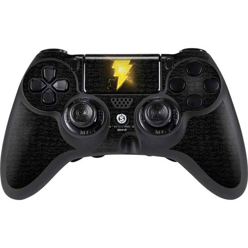 DC Comics Black Adam Lightning Bolt PlayStation PS4 Skins