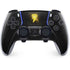 DC Comics Black Adam Lightning Bolt PS5 DualSense Edge Pro Controller Skin