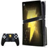 DC Comics Black Adam Lightning Bolt PS5 Pro Disk Bundle Skin