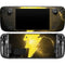 DC Comics Black Adam Lightning Bolt Steam Deck Handheld Gaming Computer OLED Skin