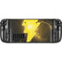 DC Comics Black Adam Lightning Bolt Steam Deck Handheld Gaming Computer OLED Skin
