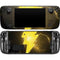 DC Comics Black Adam Lightning Bolt Steam Deck Handheld Gaming Computer Skin