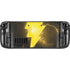 DC Comics Black Adam Lightning Bolt Steam Deck Handheld Gaming Computer Skin