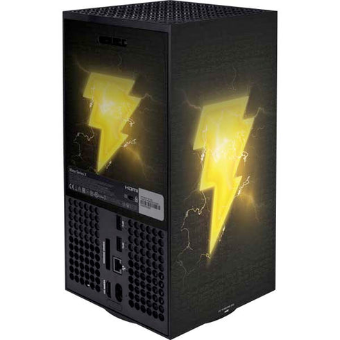 DC Comics Black Adam Lightning Bolt Xbox Series X Bundle Skin