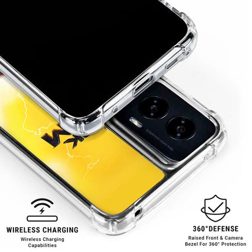 DC Comics Black Adam Movie Charcater Poster Moto G Power 5G (2024) Clear Case