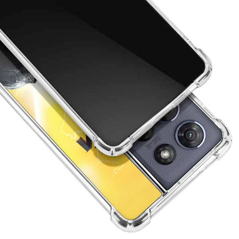 DC Comics Black Adam Movie Charcater Poster Moto G Power 5G (2025) Clear Case