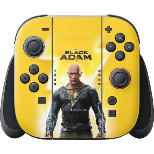 DC Comics Black Adam Movie Charcater Poster Nintendo Switch 2 (2025) Joy-Con Controller Skin