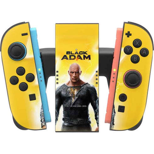 DC Comics Black Adam Movie Charcater Poster Nintendo Switch 2 (2025) Joy-Con Controller Skin