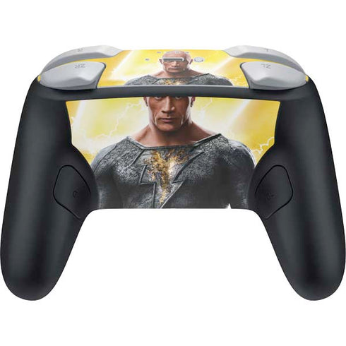DC Comics Black Adam Movie Charcater Poster Nintendo Switch 2 (2025) Pro Controller Skin