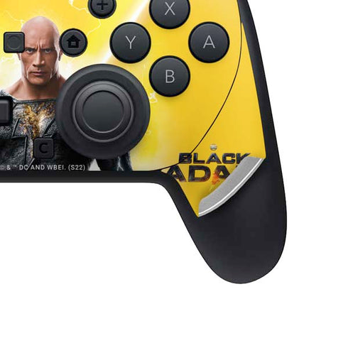 DC Comics Black Adam Movie Charcater Poster Nintendo Switch 2 (2025) Pro Controller Skin