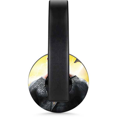 DC Comics Black Adam Movie Charcater Poster PlayStation 4 Gold Wireless Headset Skin