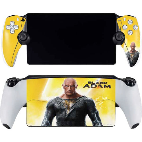 DC Comics Black Adam Movie Charcater Poster PlayStation Portal Remote Player Skin