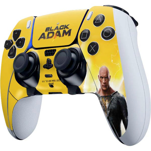 DC Comics Black Adam Movie Charcater Poster PS5 DualSense Edge Pro Controller Skin