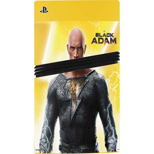 DC Comics Black Adam Movie Charcater Poster PS5 Pro Console Skin