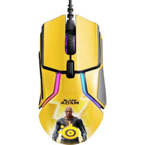 DC Comics Black Adam Movie Charcater Poster SteelSeries Rival 600 Gaming Mouse Skin