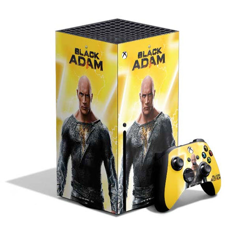 DC Comics Black Adam Movie Charcater Poster Xbox Series X Skins