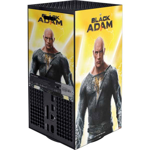 DC Comics Black Adam Movie Charcater Poster Xbox Series X Bundle Skin