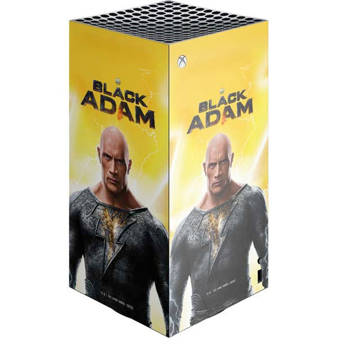 DC Comics Black Adam Movie Charcater Poster XBox Series X Digital Edition Console Skin
