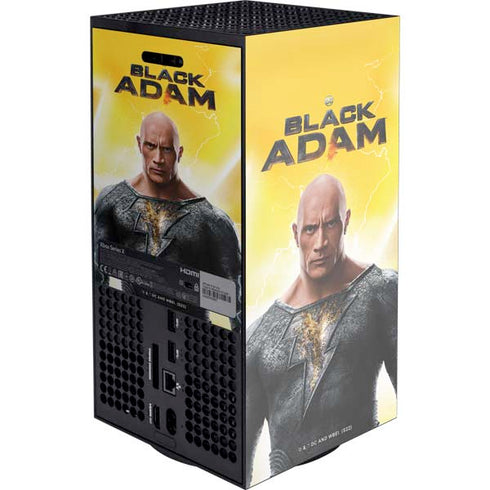 DC Comics Black Adam Movie Charcater Poster XBox Series X Digital Edition Console Skin