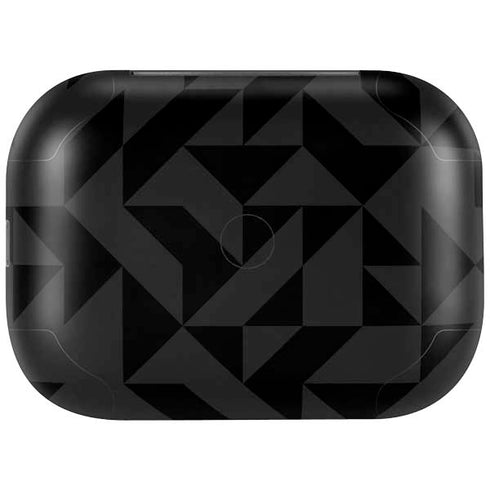 Black Geometric Amazon Echo Buds Skin