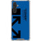 Black and Blue Arrows Galaxy A17 Clear Case