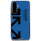 Black and Blue Arrows Galaxy A36 5G Clear Case