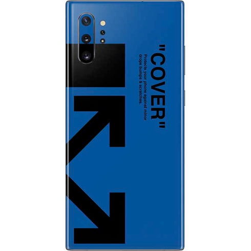 Black and Blue Arrows Galaxy Note 10 Plus Skin