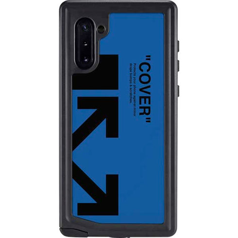 Black and Blue Arrows Galaxy Cases