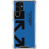 Black and Blue Arrows Galaxy S23 Ultra Clear Case