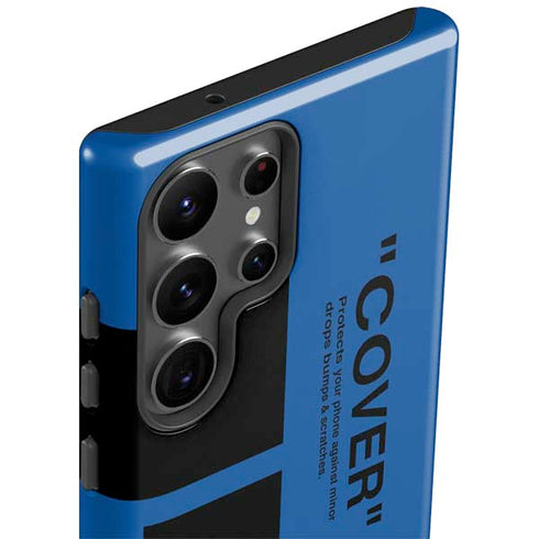 Black and Blue Arrows Galaxy S23 Ultra Pro Case