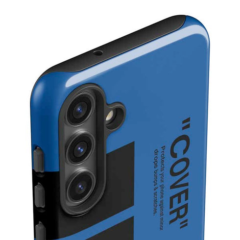 Black and Blue Arrows Galaxy S25 Impact Case