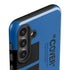 Black and Blue Arrows Galaxy S25 Impact Case