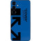Black and Blue Arrows Galaxy S25 Plus Skin