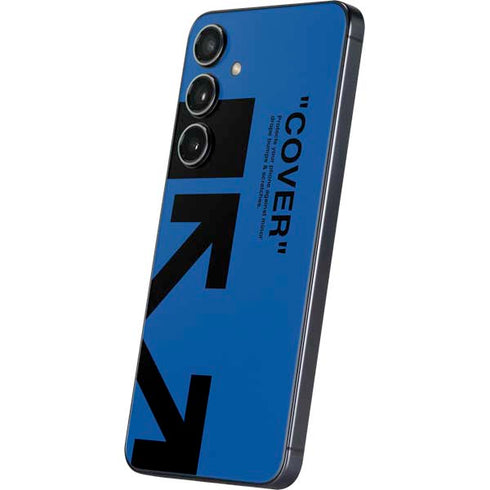 Black and Blue Arrows Galaxy S25 Plus Skin