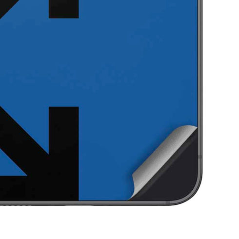 Black and Blue Arrows Galaxy S24 Plus Skin