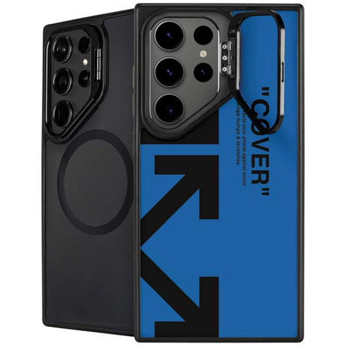 Black and Blue Arrows Galaxy Cases