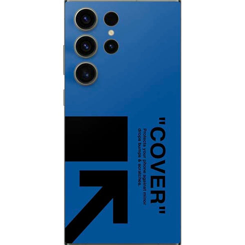 Black and Blue Arrows Galaxy S24 Ultra Skin