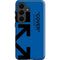 Black and Blue Arrows Galaxy S26 Plus Impact Case