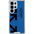 Black and Blue Arrows Galaxy S26 Ultra Clear Case