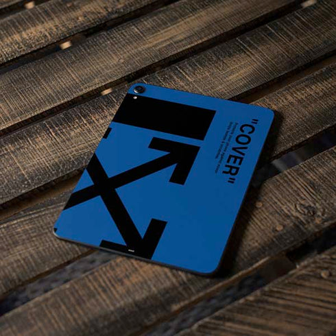 Black and Blue Arrows Apple iPad Pro Skin